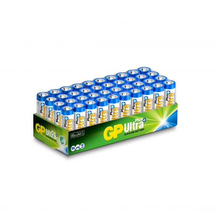 GP Ultra Plus Alkaline AA-batteri