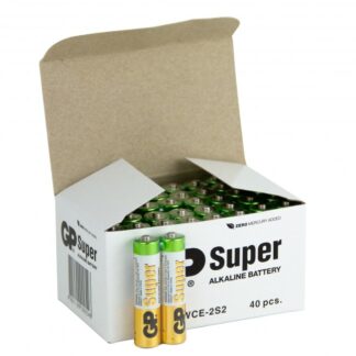 GP Super Alkaline AAA-batteri, 24A/LR03, 40-pack