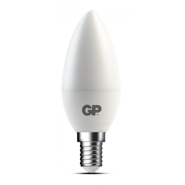 GP LED Mini Candle E14 Dim 6W (40W) 470 Lumen