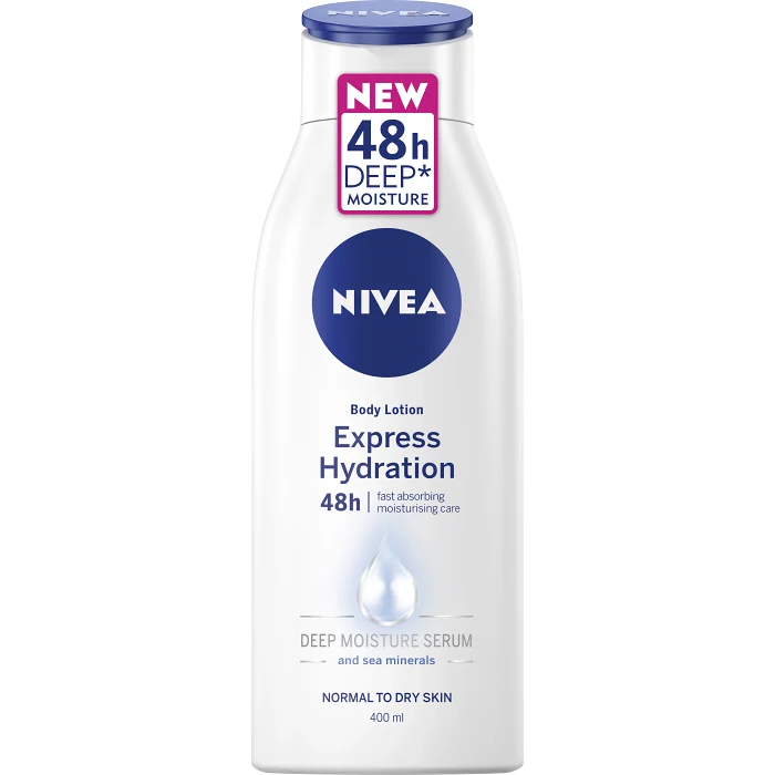Nivea Express Hydration Bodylotion 3x400ml