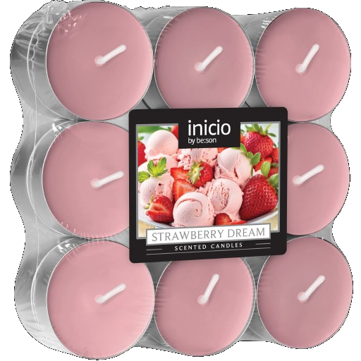 Doftvärmeljus Strawberry Dream 18-pack